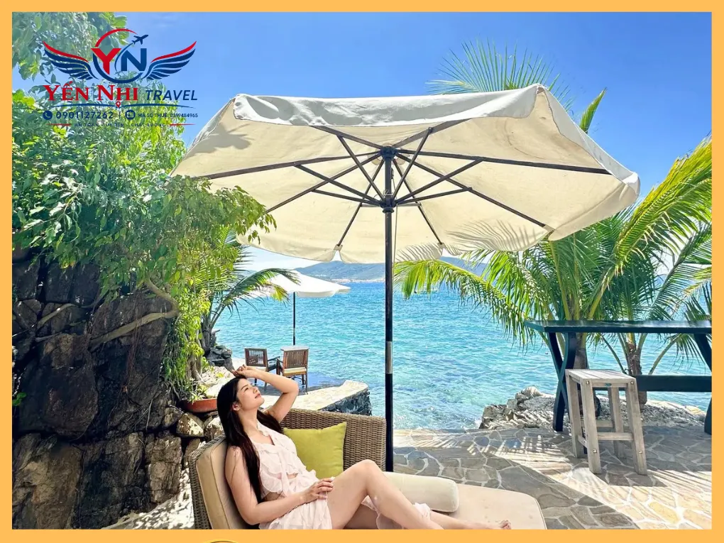 Minibeach – hon dao biet lap giua bien xanh Nha Trang